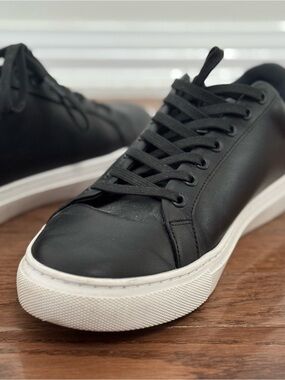 Thursday Boot Co. | Premium Low Top Black/White Sneaker Shoes, 8.5